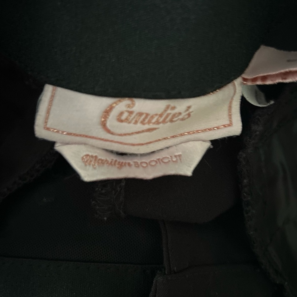Candies Women's Black Pants, size 11 - Picture 3 of 3